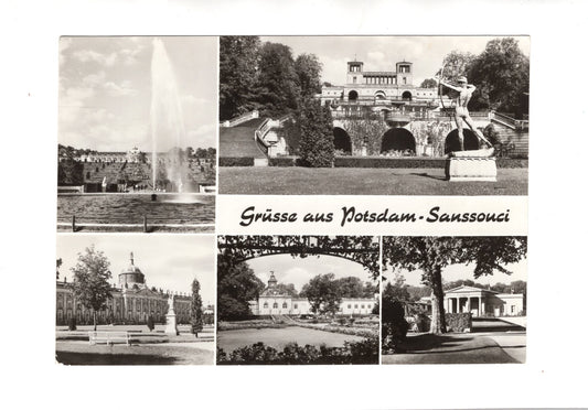 Ansichtskarte Potsdam-Sanssouci / Schloss Charlottenhof +++