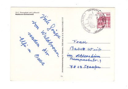 Ansichtskarte Waldbronn / Schwarzwald / G1-67