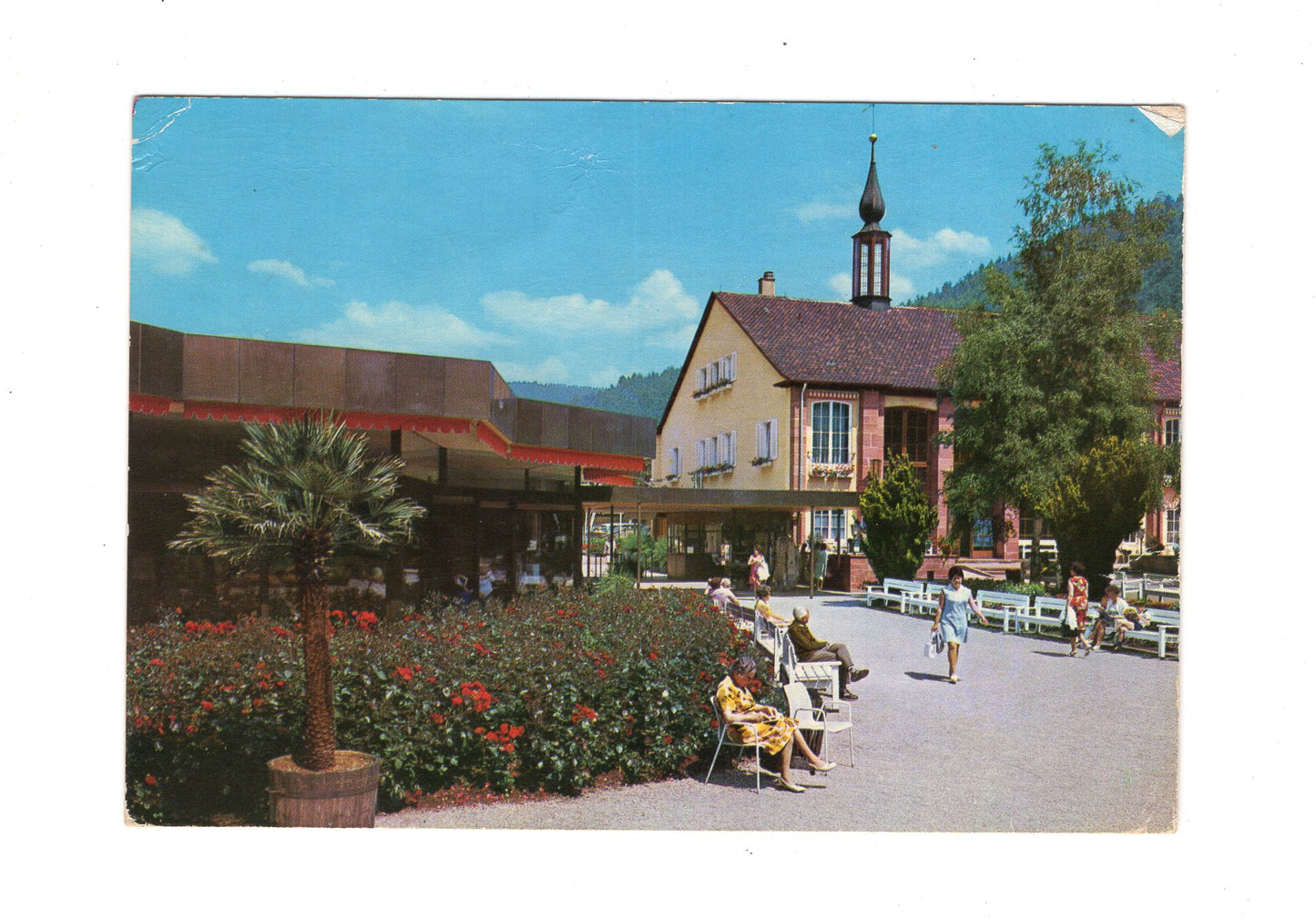 Ansichtskarte Bad Liebenzell im Schwarzwald / Kurhaus und Parksaal