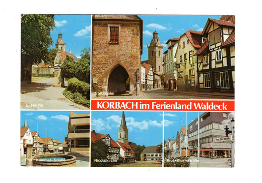 Ansichtskarte Korbach im Ferienland Waldeck / I1-63