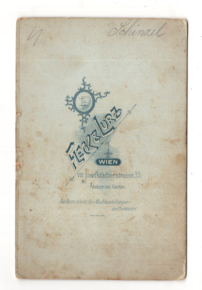 Fotografie Feiner Herr - Wien 1890er