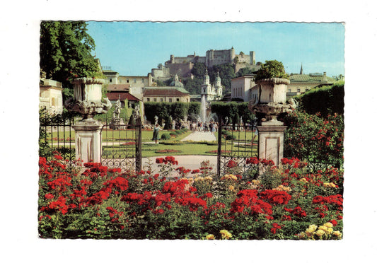 Ansichtskarte Salzburg / Mirabellengarten / Österreich