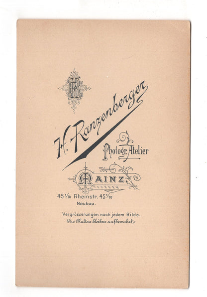 Fotografie Feines Paar - Mainz 1890er / CAB X-23