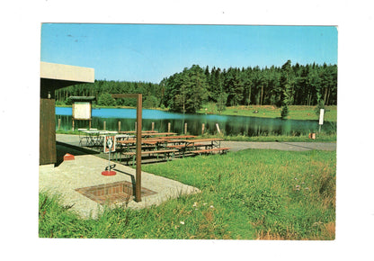 Ansichtskarte Moosbach / Oberpfälzer Wald / Naturbad Sperlweiher