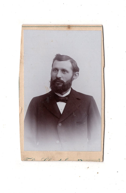 Fotografie Herrenportrait - Bochum 1890er