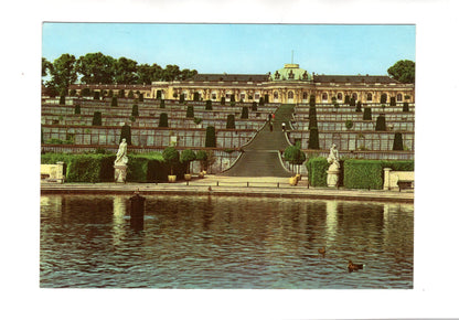 Ansichtskarte Potsdam / Schloss Sanssouci