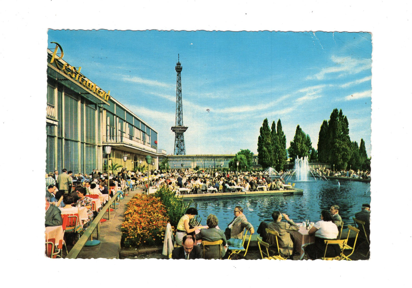 Ansichtskarte Berlin / Am Funkturm