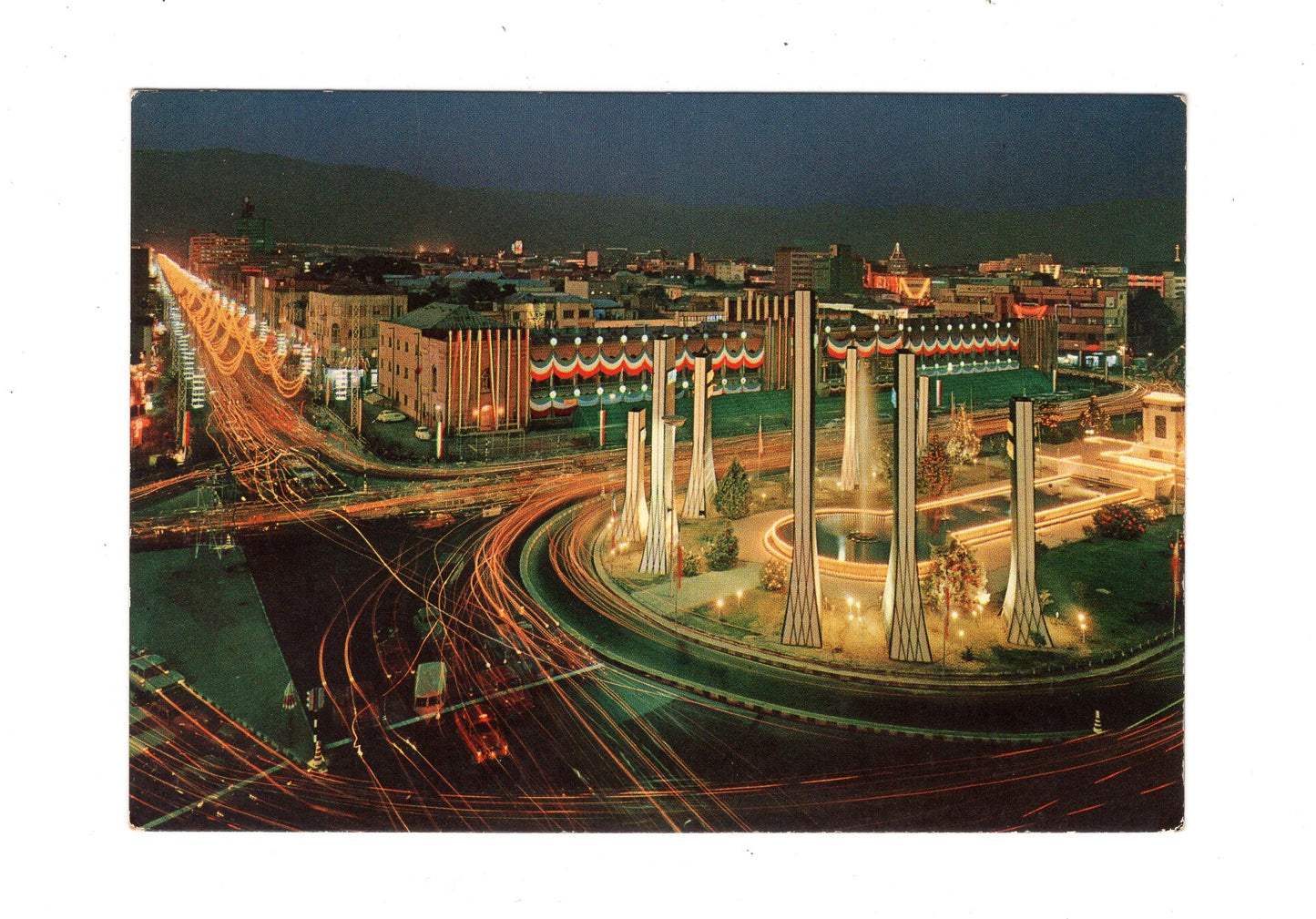 Ansichtskarte Sepah Circle / Teheran / Iran