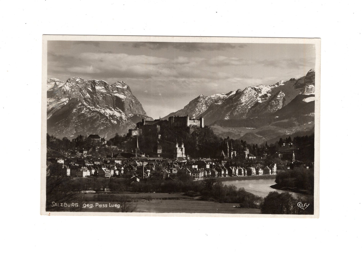 Ansichtskarte Salzburg gegen Pass Lueg / Österreich