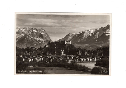 Ansichtskarte Salzburg gegen Pass Lueg / Österreich