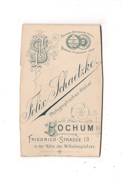 Fotografie Herrenportrait - Bochum 1890er