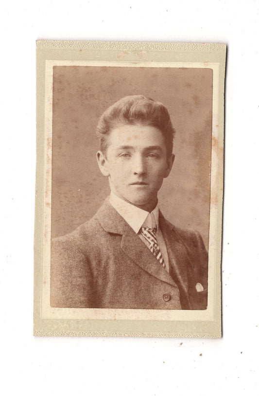 Fotografie Herrenportrait - unbekannter Ort 1880er