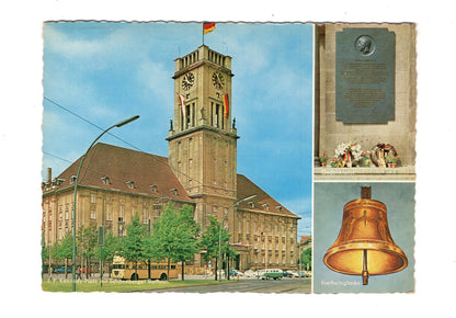 Ansichtskarte Berlin / J.-F-Kennedy-Platz / Schöneberger Rathaus