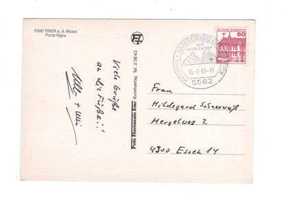 Ansichtskarte Trier an der Mosel / Porta Nigra / M1-56