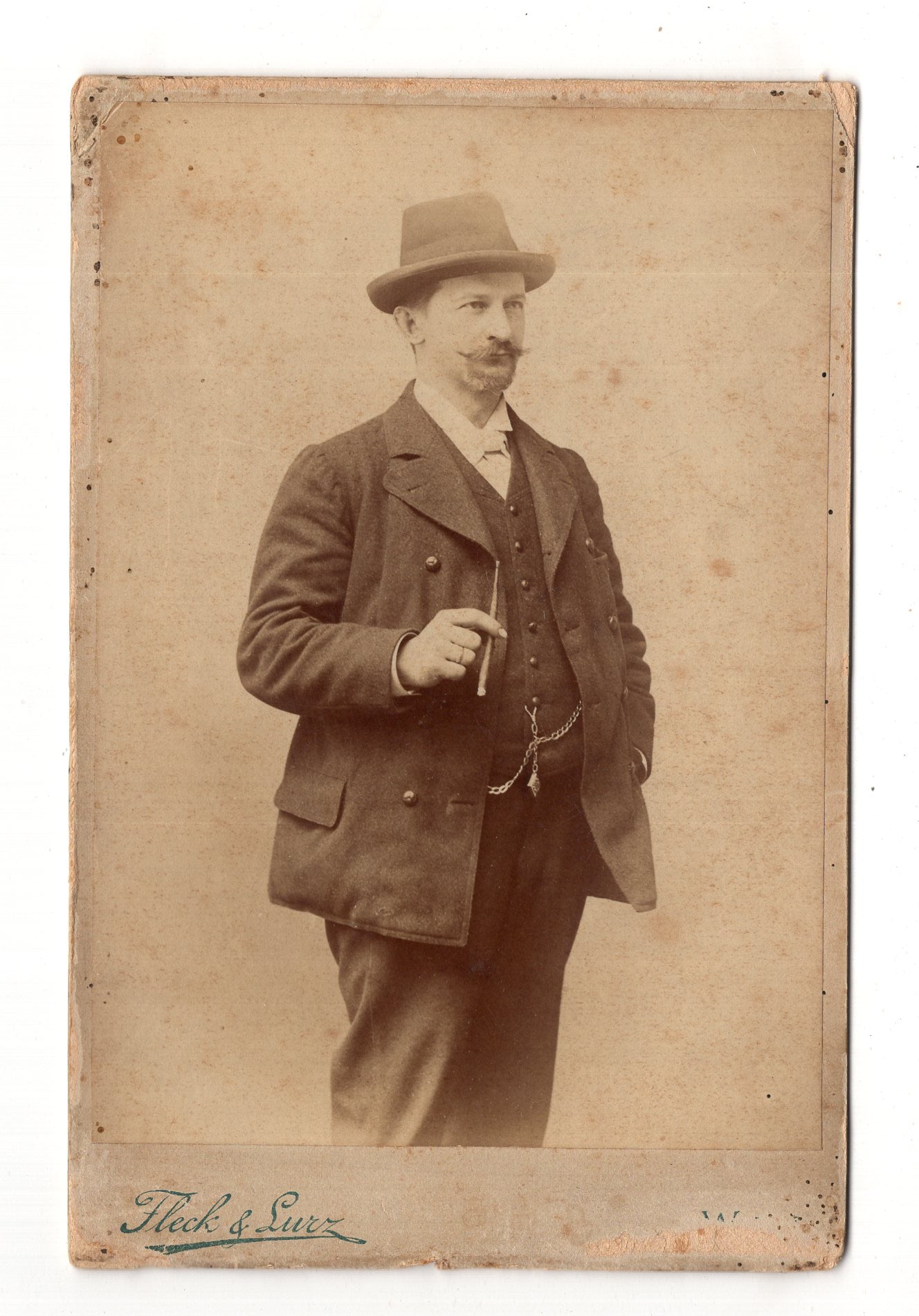 Fotografie Feiner Herr - Wien 1890er