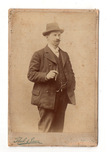 Fotografie Feiner Herr - Wien 1890er