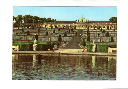 Ansichtskarte Potsdam / Schloss Sanssouci