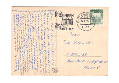 Ansichtskarte Bad Kissingen