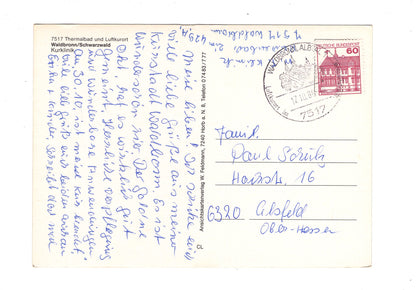 Ansichtskarte Waldbronn / Schwarzwald / Kurklinik / G1-68