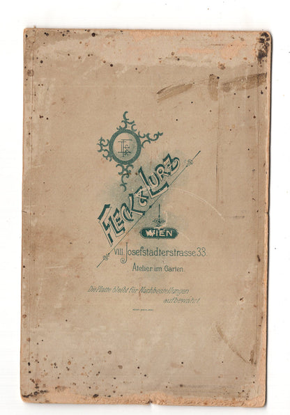 Fotografie Feiner Herr - Wien 1890er