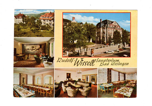 Ansichtskarte Bad Kissingen / Rudolf-Wissell-Sanatorium