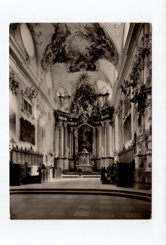 Ansichtskarte Amorbach / Kirche