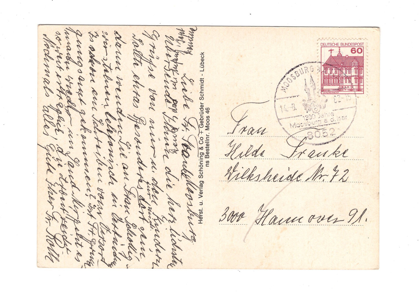 Ansichtskarte Moosburg / Oberbayern