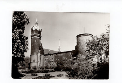 Ansichtskarte Lutherstadt Wittenberg / Schloss und Schlosskirche