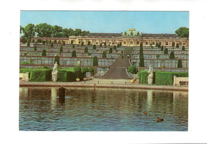 Ansichtskarte Potsdam / Schloss Sanssouci
