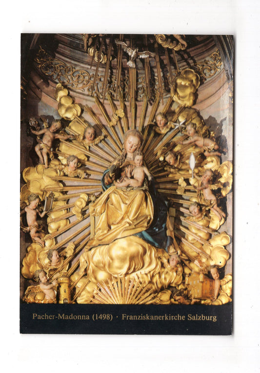 Ansichtskarte Salzburg / Franziskanerkirche / Österreich