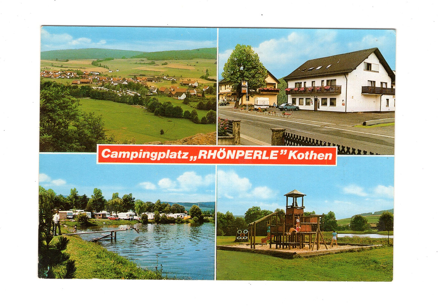 Ansichtskarte Campingplatz Rhönperle / Motten-Kothen