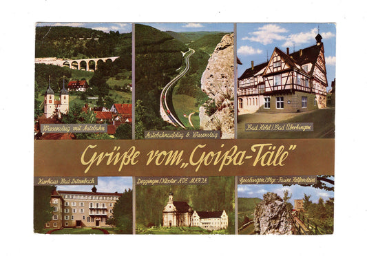 Ansichtskarte Grüße vom Goißa-Täle
