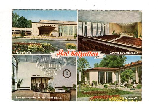 Ansichtskarte Bad Salzuflen / Konzerthalle +++ / J1-59