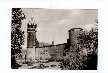 Ansichtskarte Lutherstadt Wittenberg / Schloss und Schlosskirche