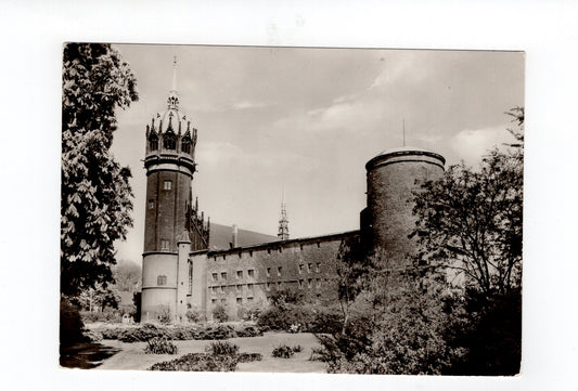 Ansichtskarte Lutherstadt Wittenberg / Schloss und Schlosskirche