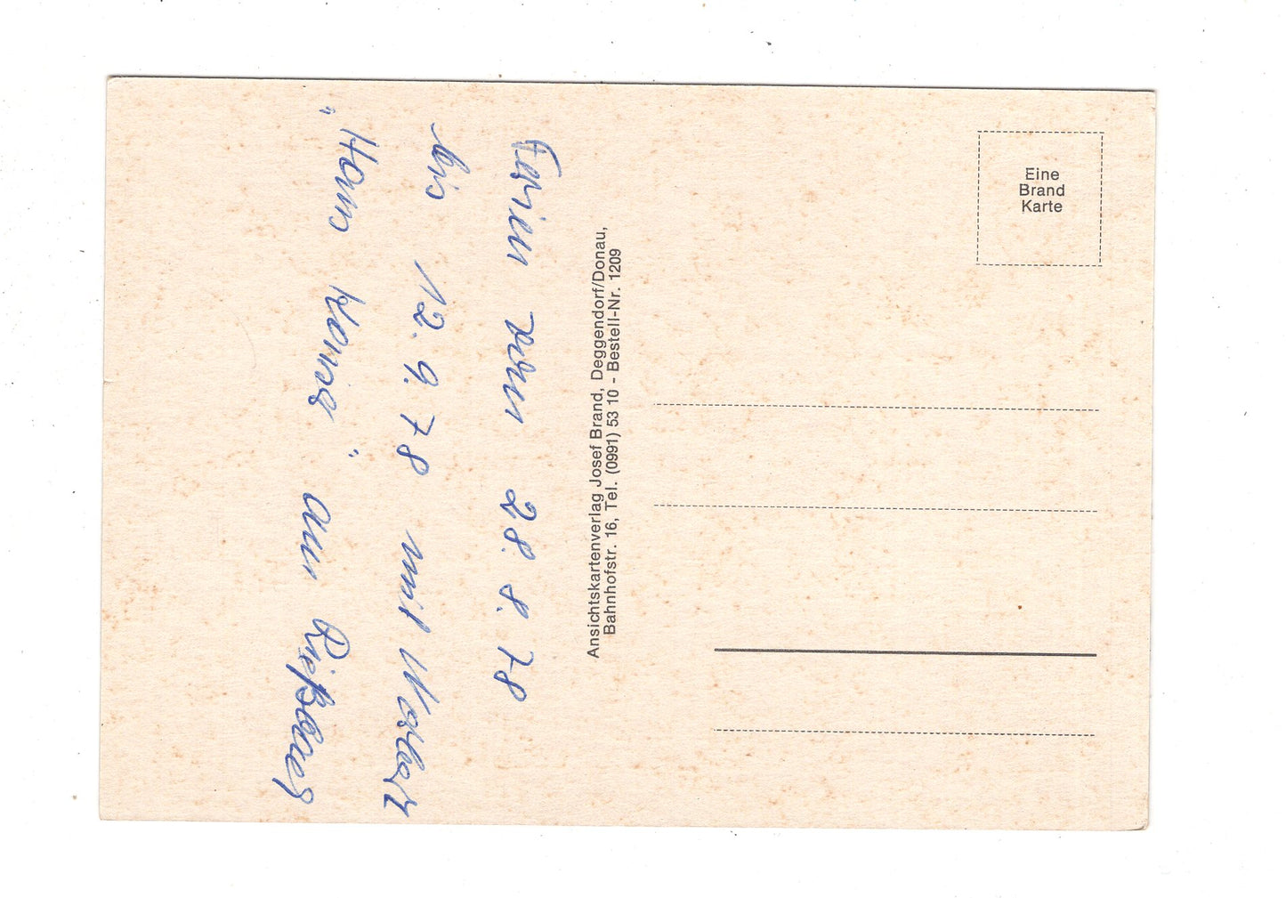 Ansichtskarte Bodenmais / Bayerischer Wald / Rieslochfälle +++ / K1-51