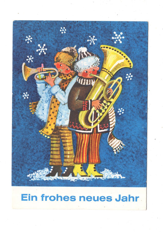 Ansichtskarte Feiertage / Frohes neues Jahr / K1-70