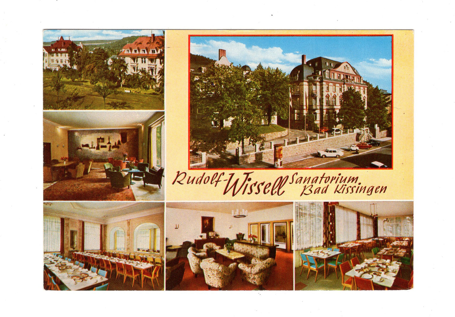 Ansichtskarte Bad Kissingen / Rudolf-Wissell-Sanatorium