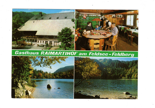 Ansichtskarte Gasthof Raimartihof am Feldsee-Feldberg / G1-68
