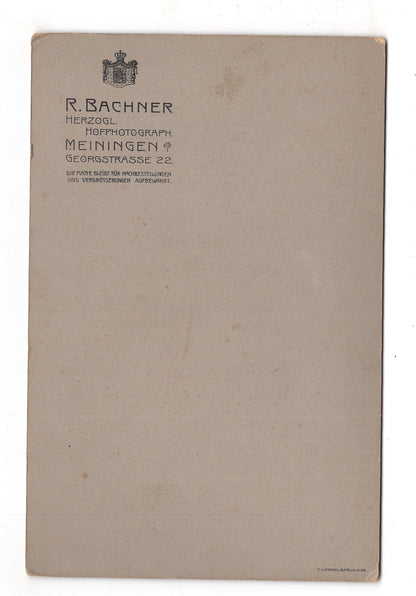 Fotografie Feines Paar - Meiningen 1900er / CAB X-23