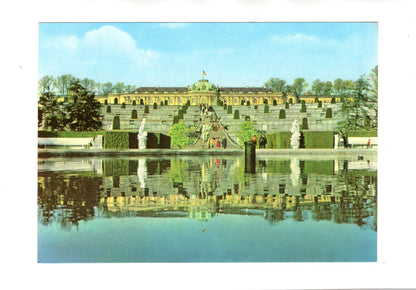 Ansichtskarte Potsdam / Schloss Sanssouci