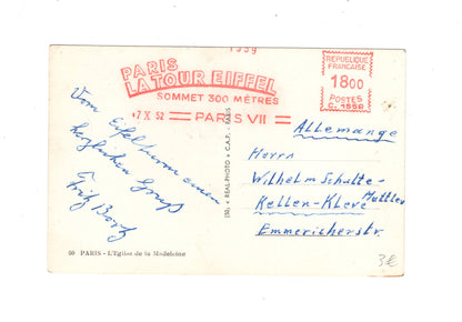 Ansichtskarte Paris / L´Eglise de la Madeleine / Frankreich