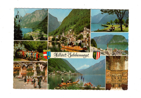 Ansichtskarte Hallstatt Salzkammergut / Österreich