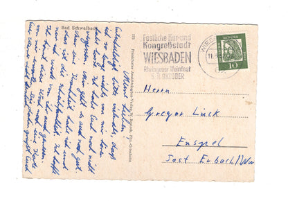 Ansichtskarte Bad Schwalbach / J1-59