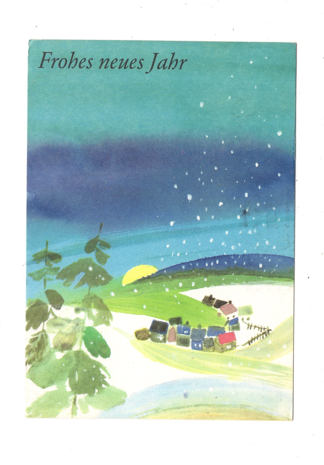 Ansichtskarte Feiertage / Frohes neues Jahr / K1-70
