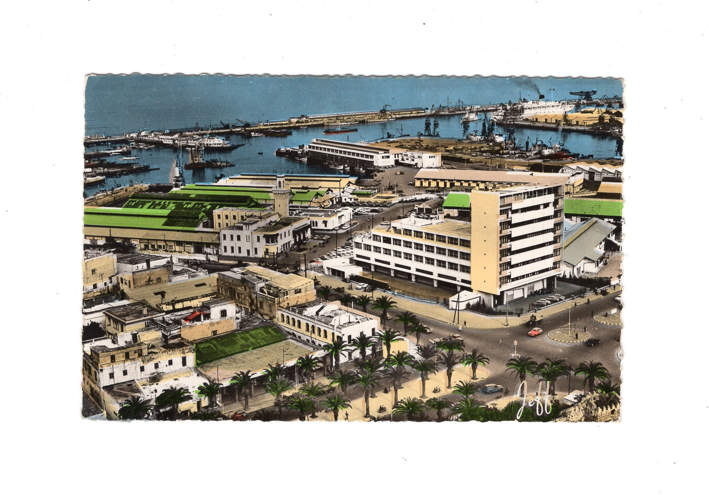 Ansichtskarte Casablanca / Hafen / Marokko