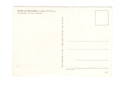 Ansichtskarte Lungau / Kirche zu Mariapfarr / Österreich