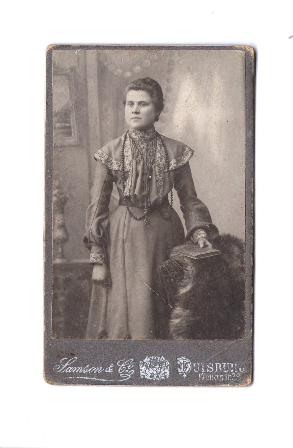 Fotografie Feine Dame - Duisburg 1900er
