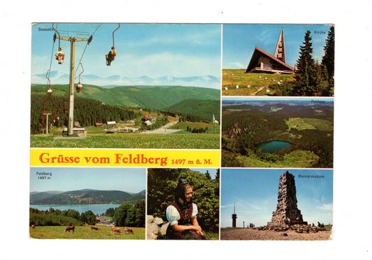Ansichtskarte Grüße vom Feldberg / Schwarzwald / G1-68