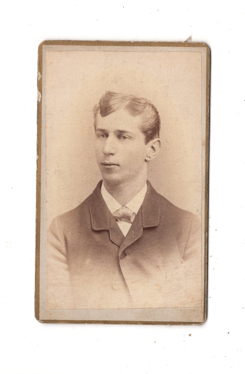 Fotografie Herrenportrait - New York / USA um 1880